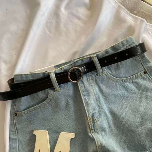 Circle Leather Belt