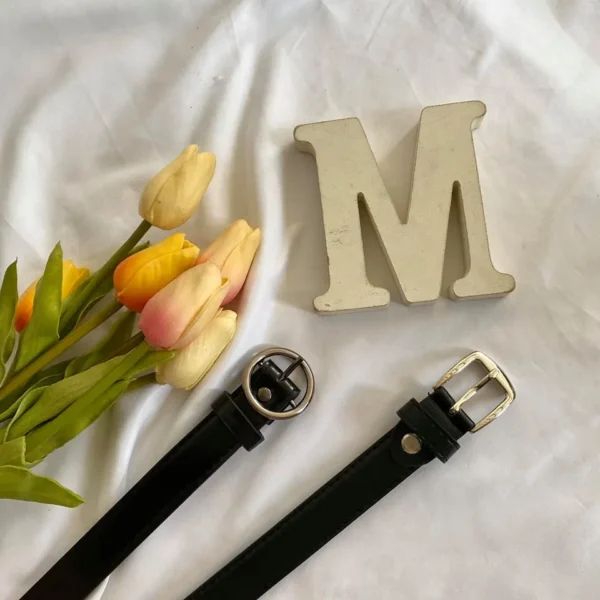 Circle Leather Belt - Image 2