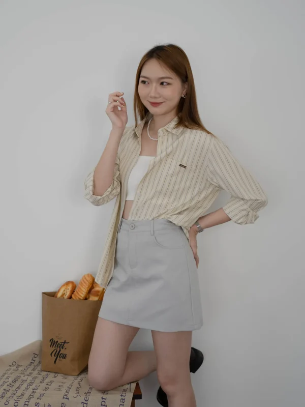 Cappuccino Stripe Blouse