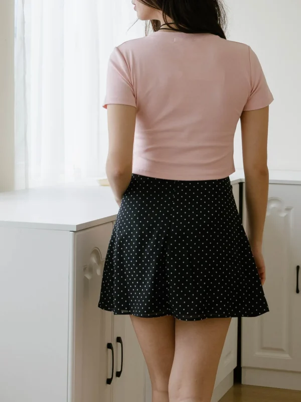 Miu Girl Polka Dot Skort - Image 5