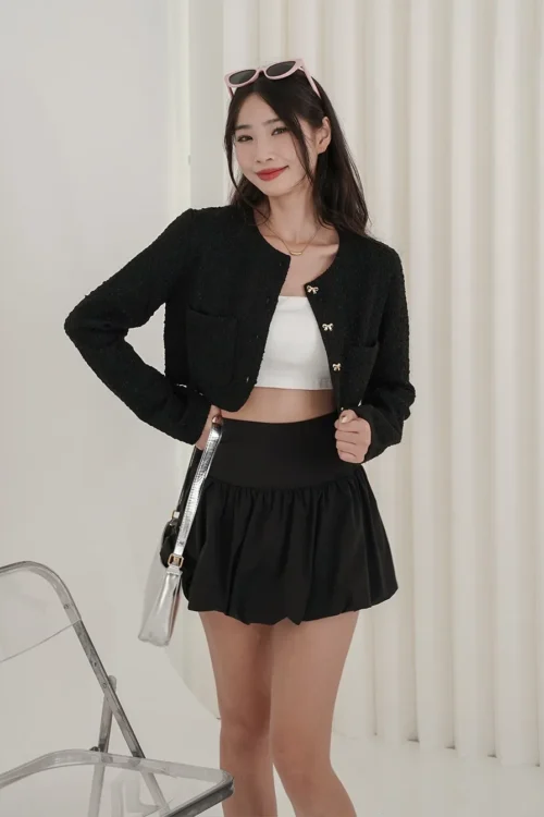 Ribbon Tweed Outer