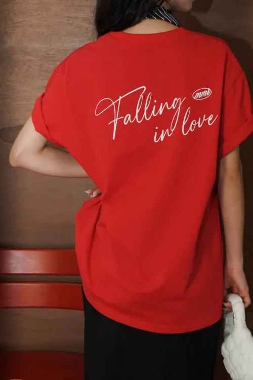 Falling in Love Oversize Tee