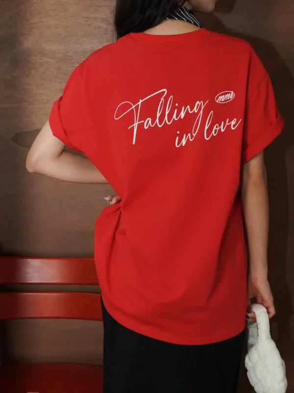 Falling in Love Oversize Tee