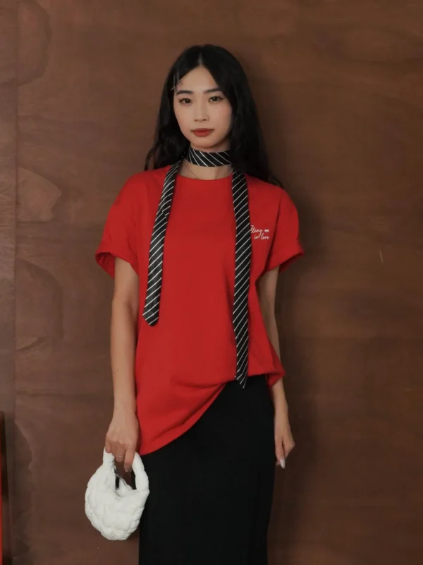 Falling in Love Oversize Tee - 图片 2