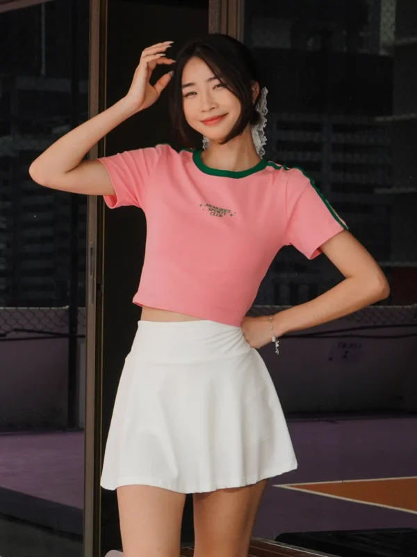 Sporty Club Baby Tee - Image 2