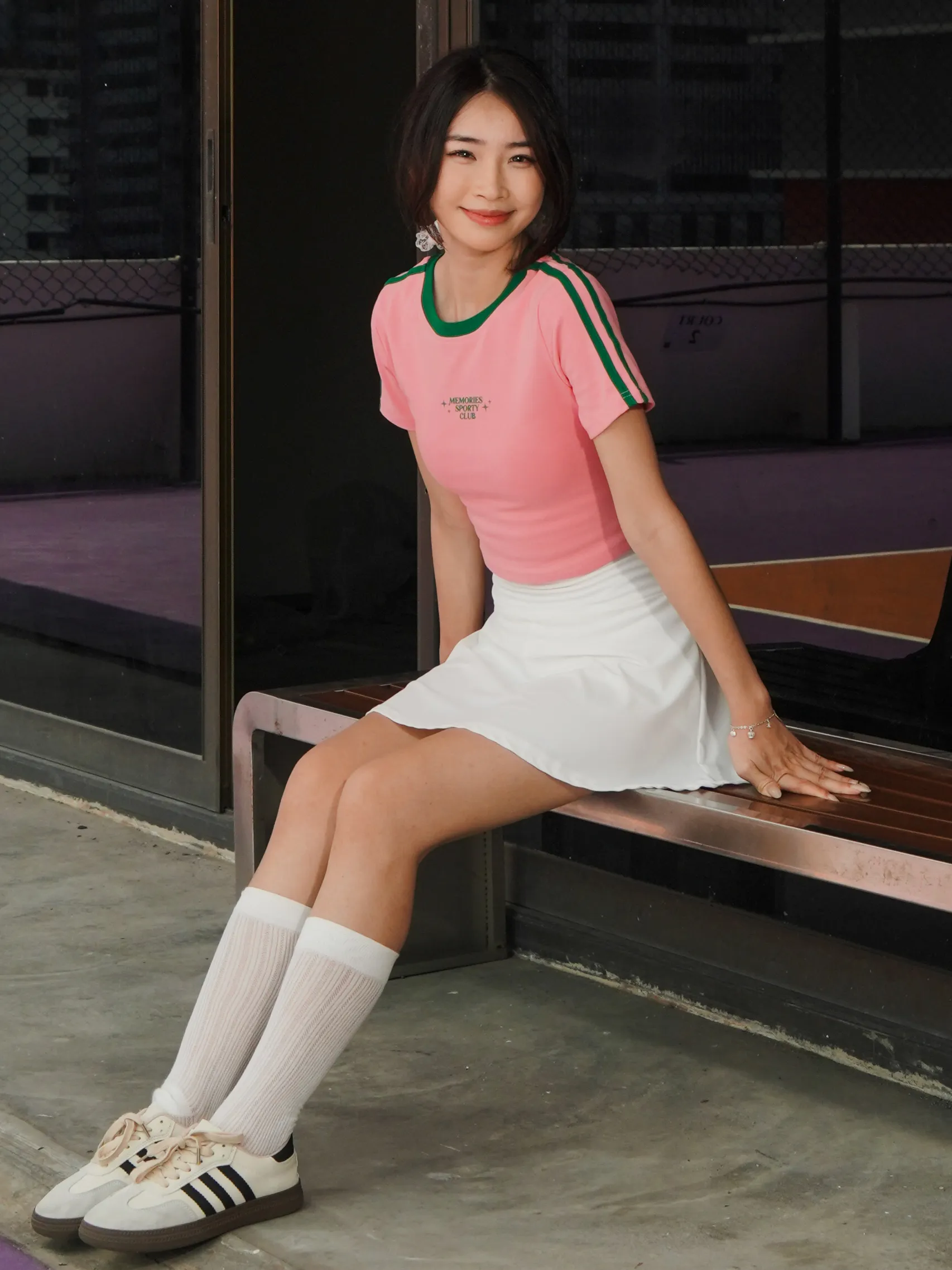 Sporty Club Baby Tee