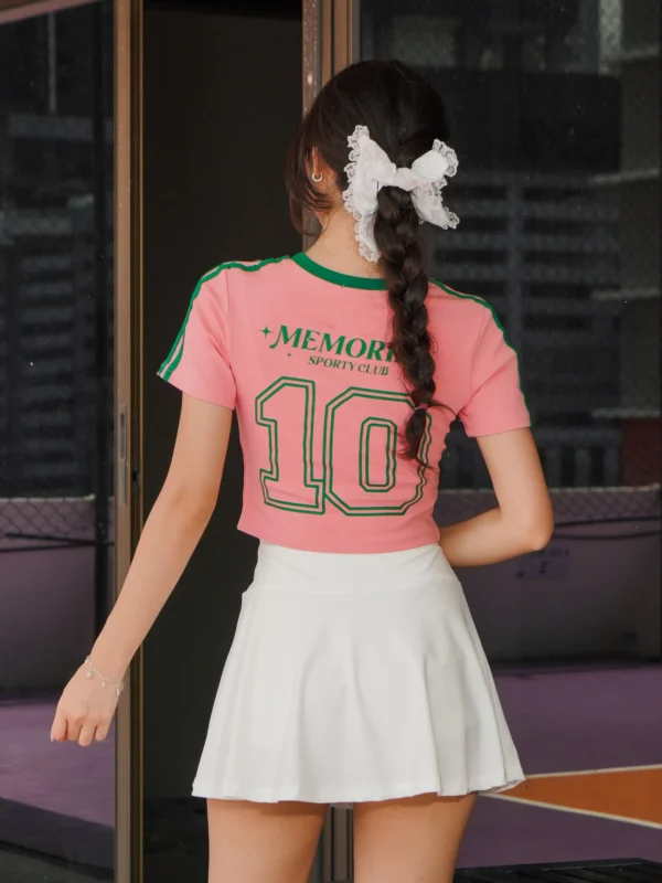 Sporty Club Baby Tee - Image 4