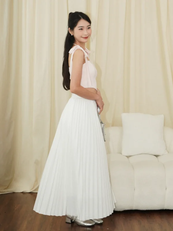 Pleated Maxi Skirt - Image 4