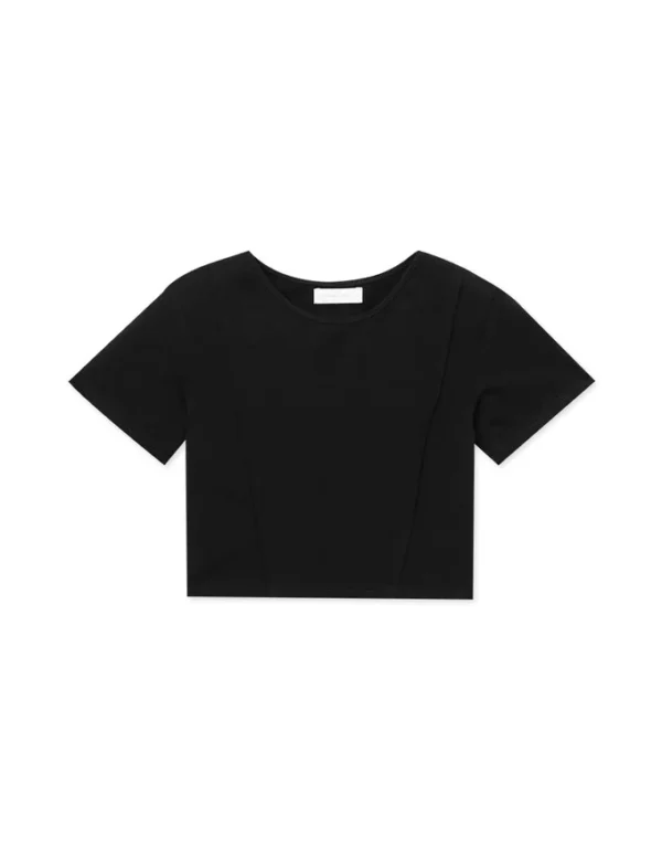 Structured Stitch Crop Top - Image 4