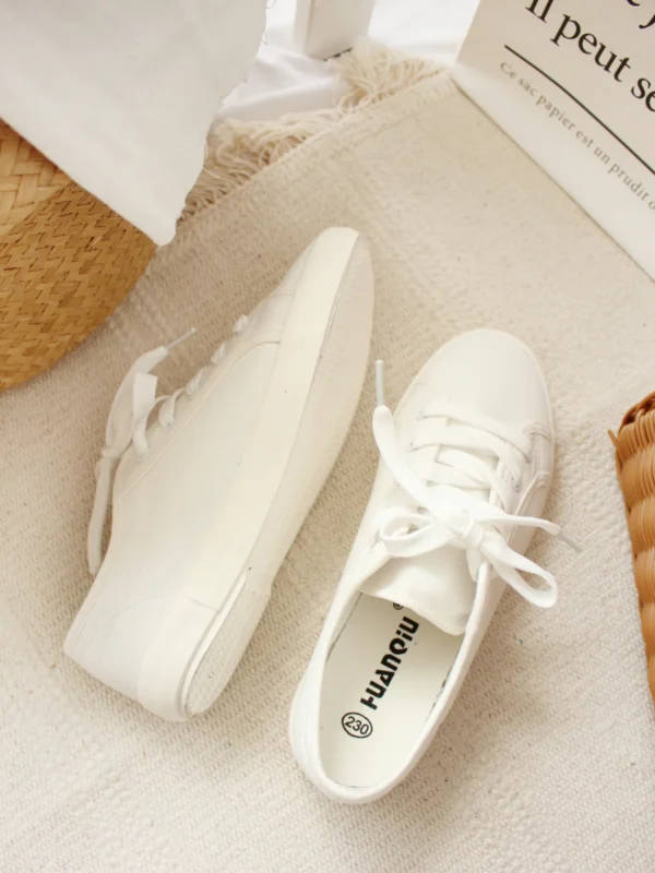 Minimal White Sneaker - Image 4