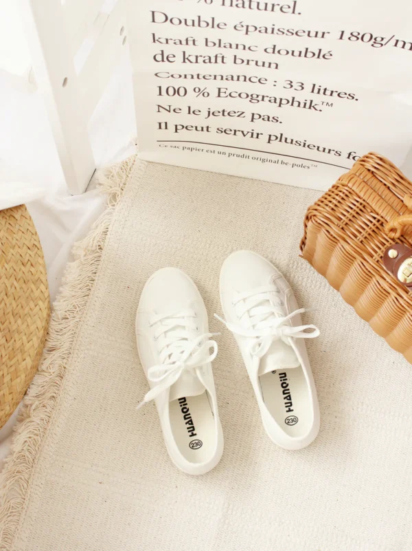 Minimal White Sneaker